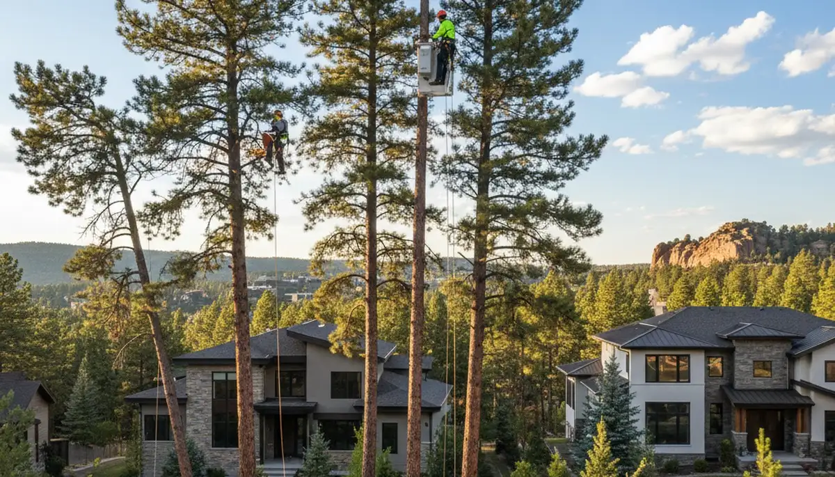 Professional tree removal service in Littleton, CO by certified arborists at Tree Service Littleton