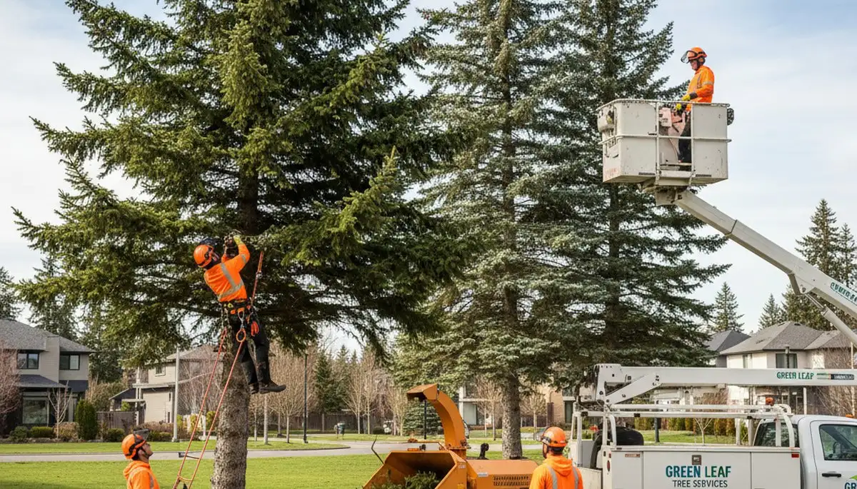 Professional tree removal service in Littleton CO by certified local arborists