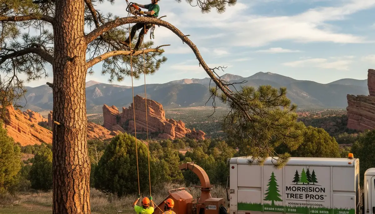 Professional tree removal service in Littleton, CO by certified arborists