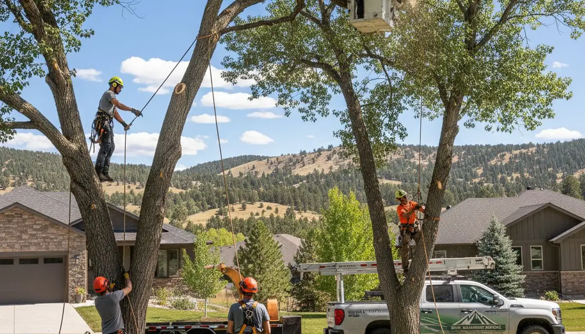 Professional tree removal service in Littleton, CO by certified local arborists